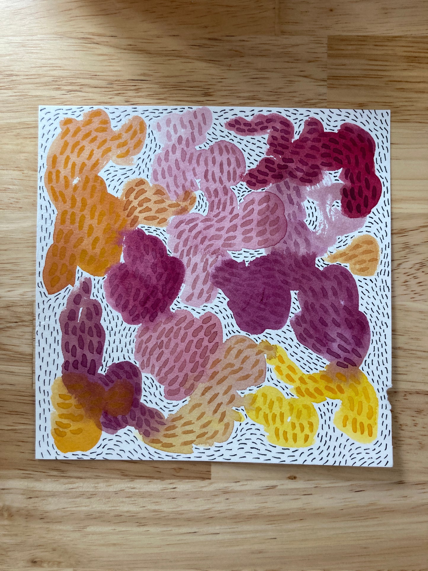 Original Watercolor Meditation No.2