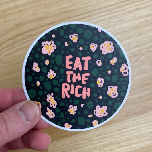 Eat the Rich Sticker