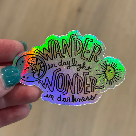 Wander Wonder Sticker
