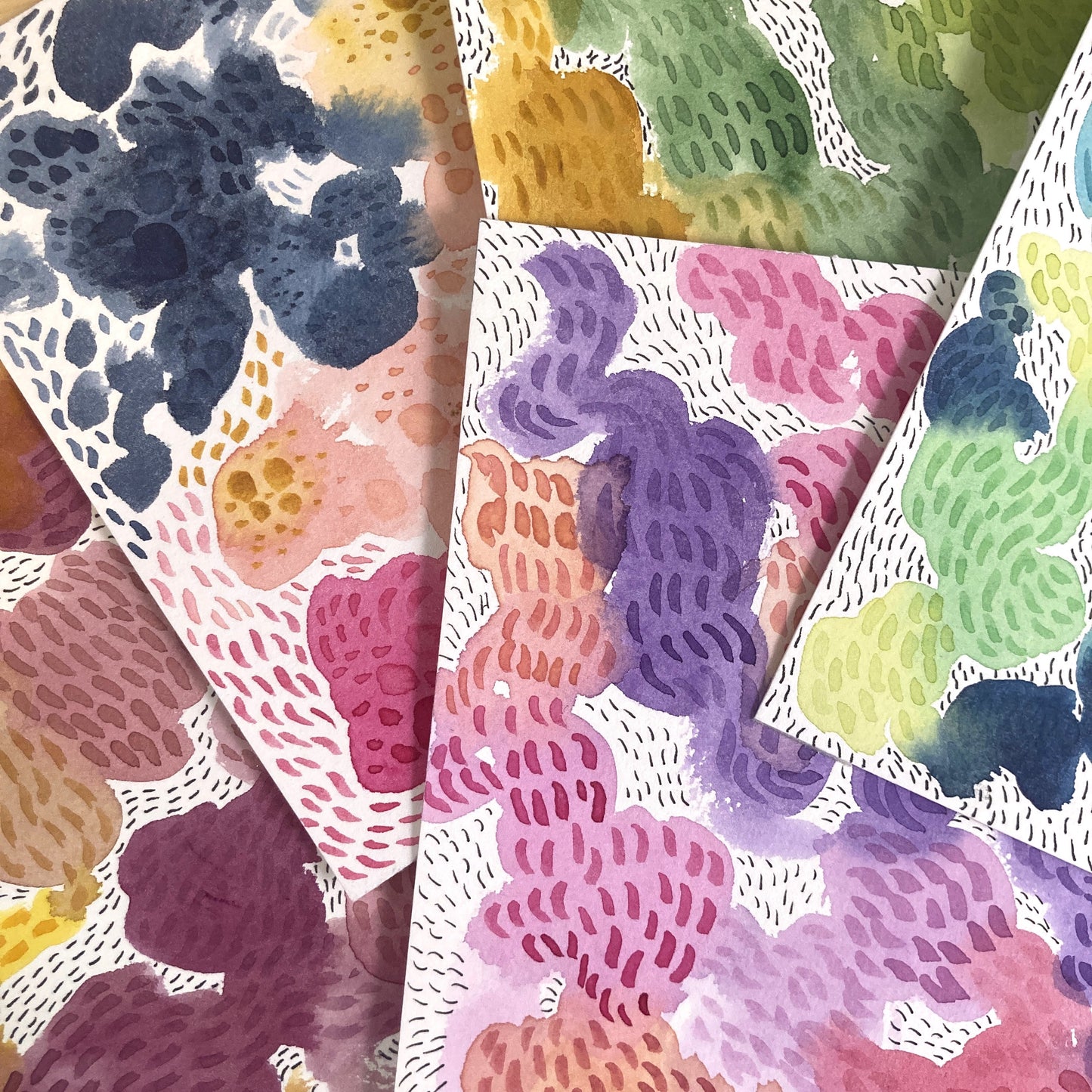 Original Watercolor Meditation No.1