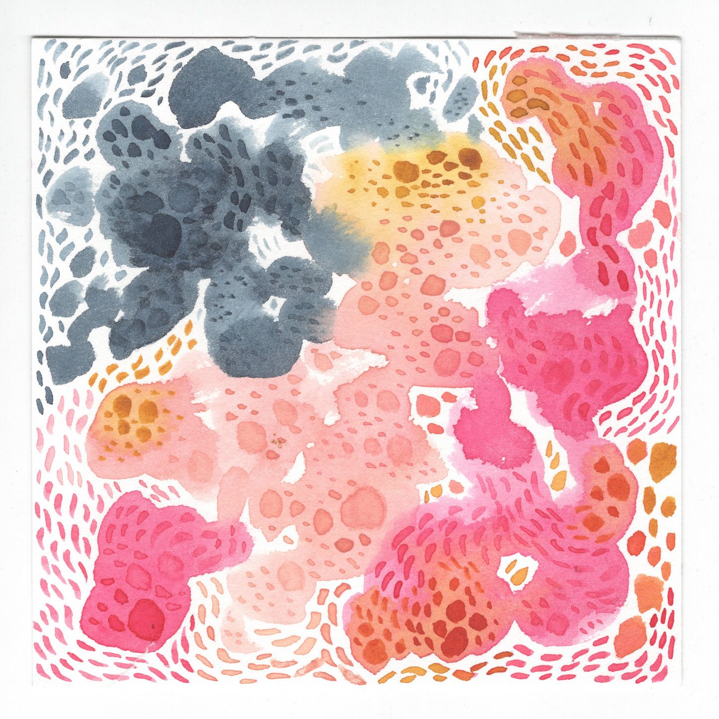 Original Watercolor Meditation No.1