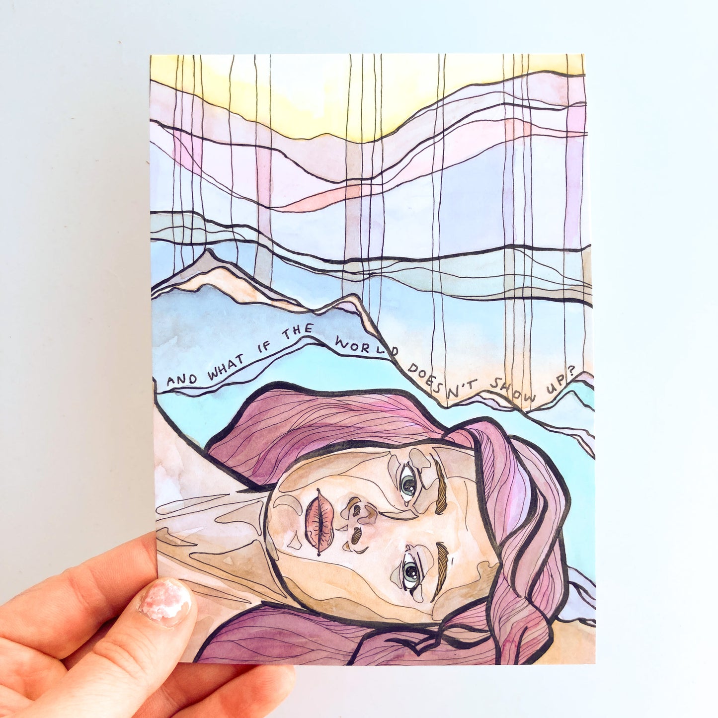 World Doesn't Show Print