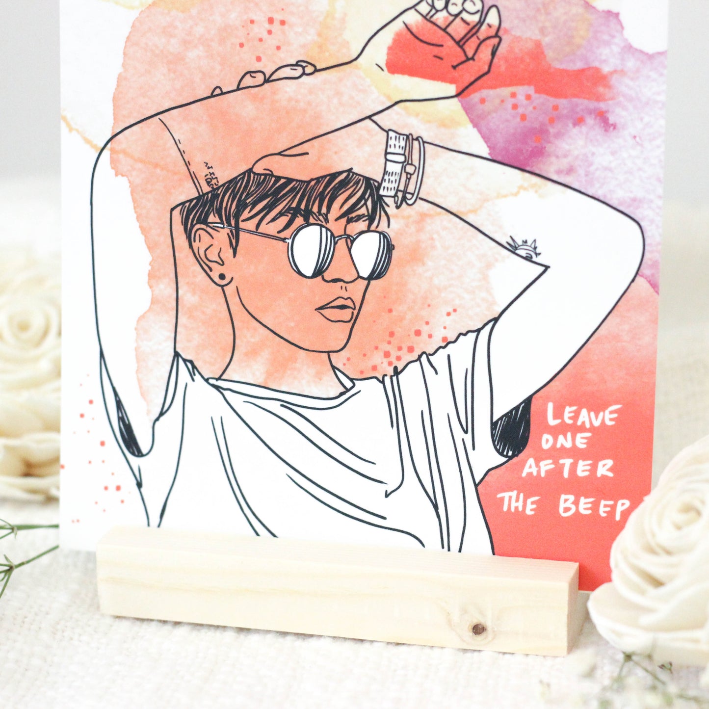 Straight to Voicemail Postcard