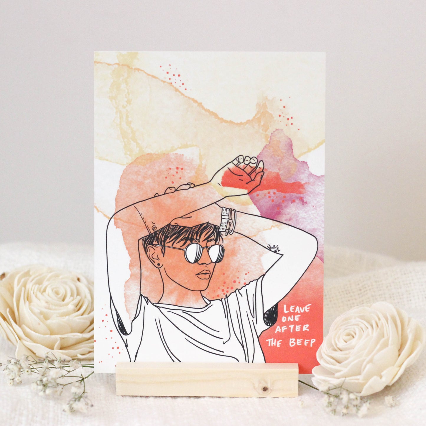 Straight to Voicemail Postcard