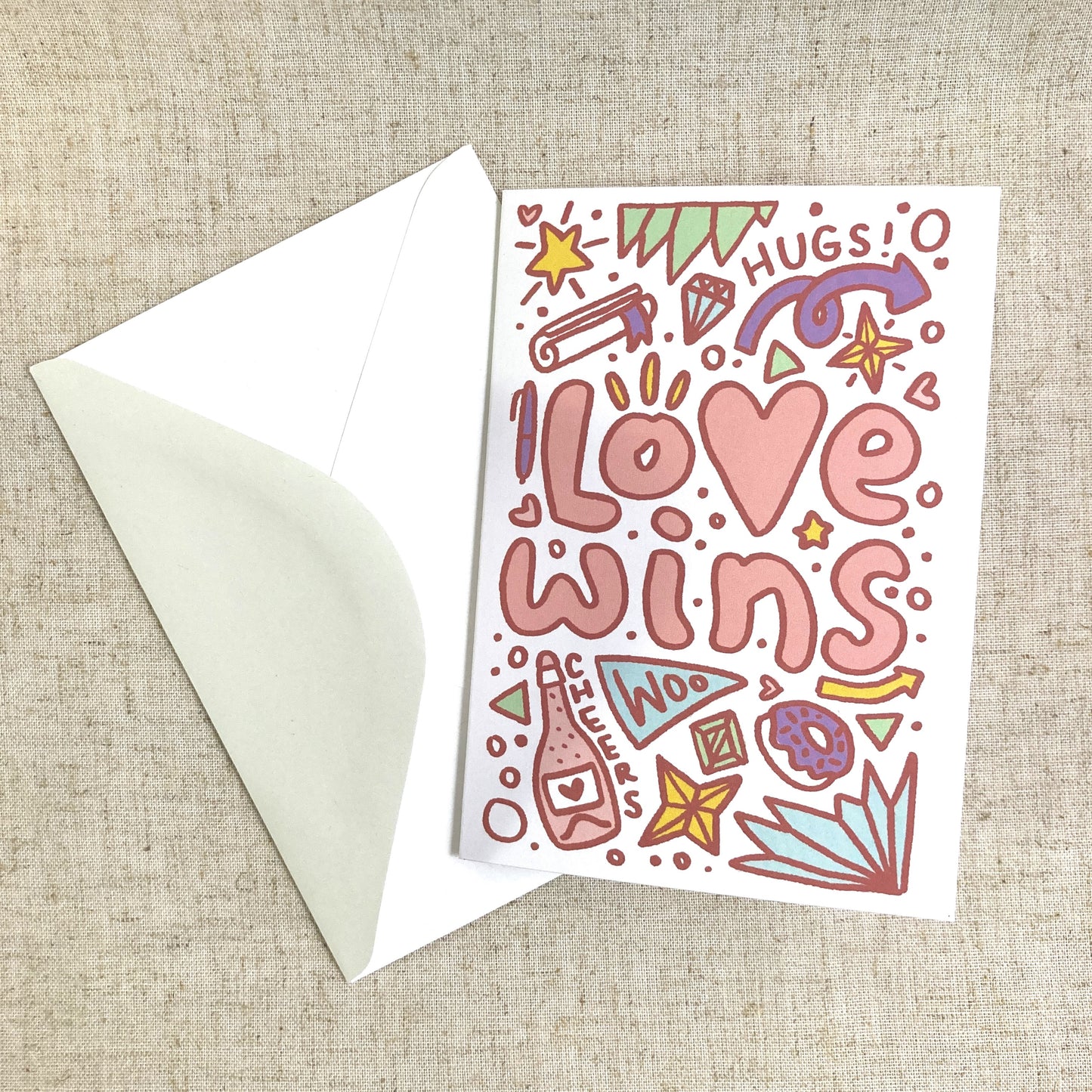 Love Wins Greeting Card