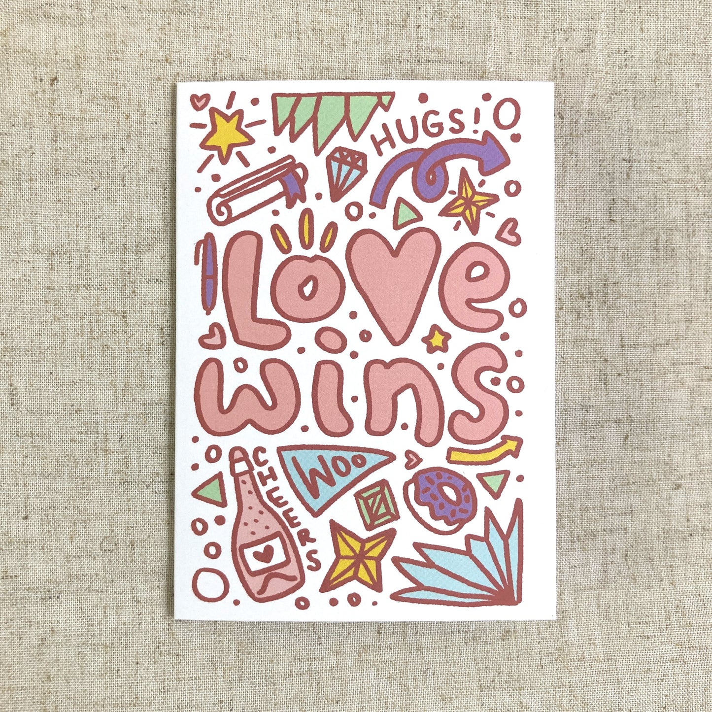 Love Wins Greeting Card