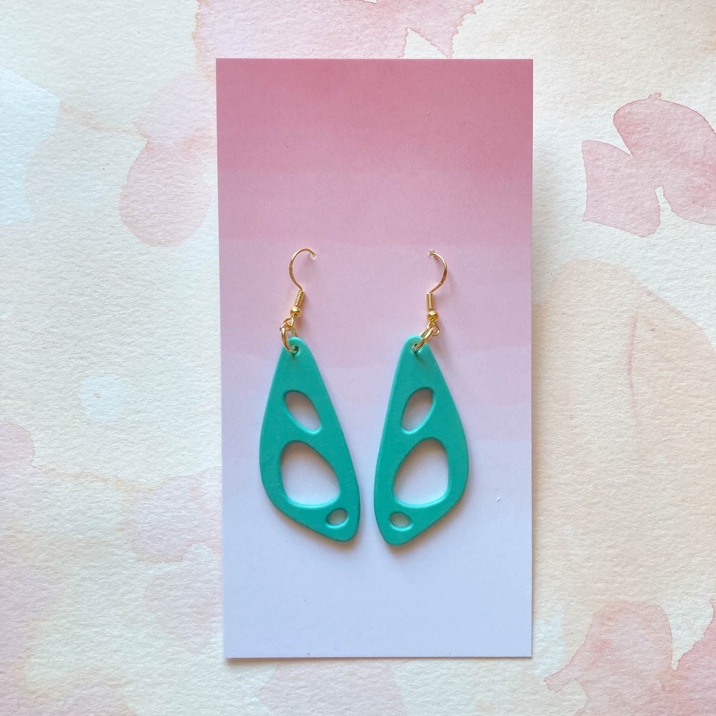 Abstract Drop Earrings III