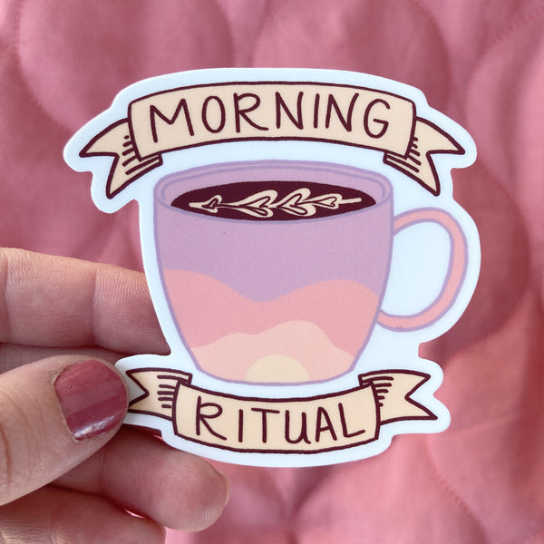 Morning Ritual Sticker