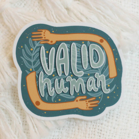 Valid Human Sticker