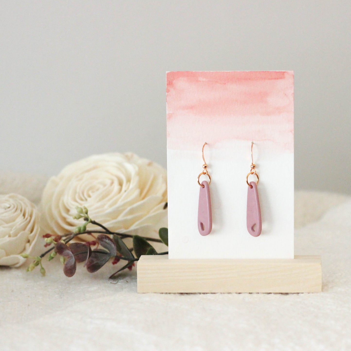 Abstract Drop Earrings I