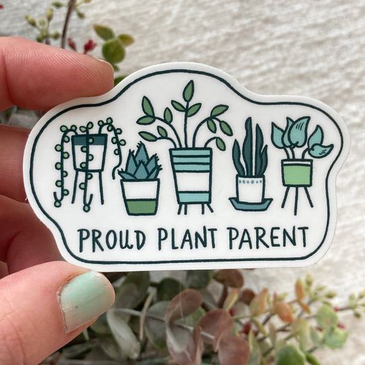 Proud Plant Parent Sticker