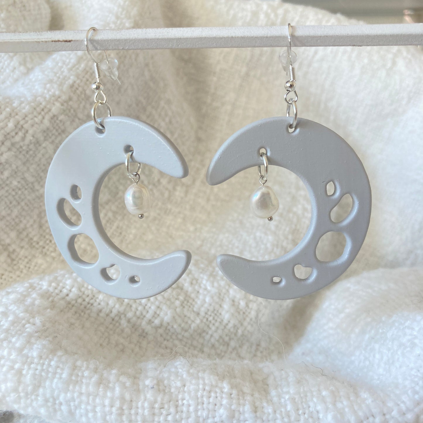 Moon Earrings - Made to order