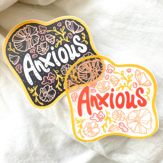 Anxious Sticker