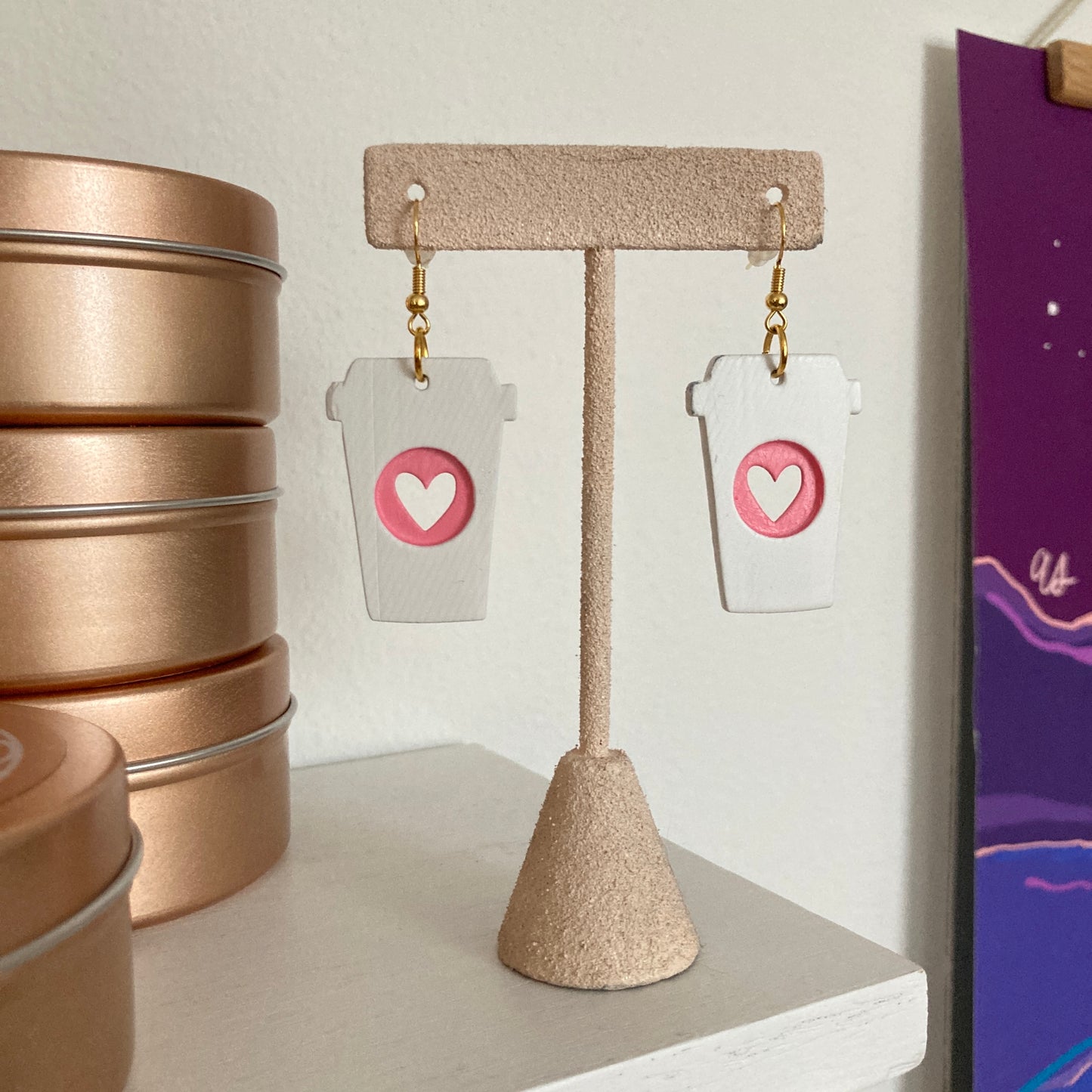 Coffee or Tea Earrings