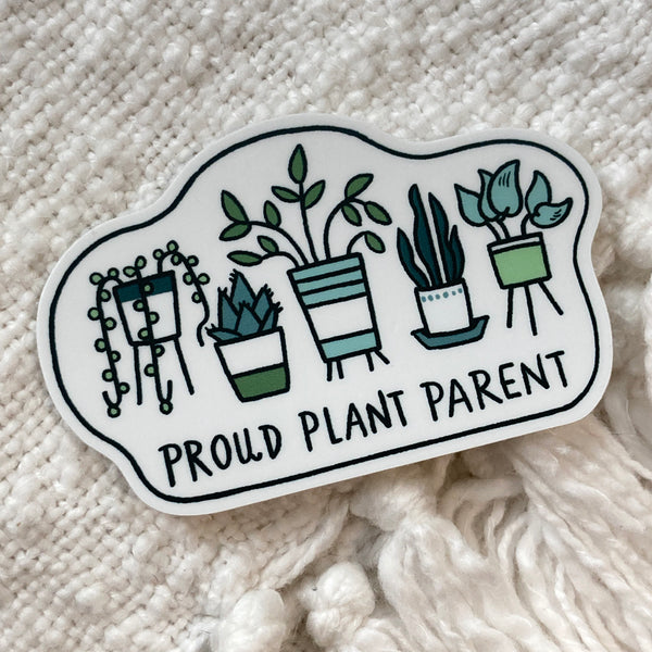 Proud Plant Parent Sticker
